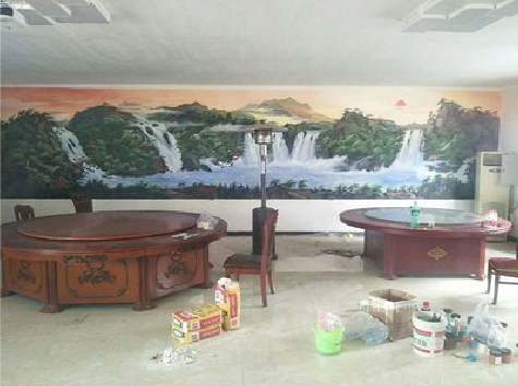 青田墙绘-写实风景