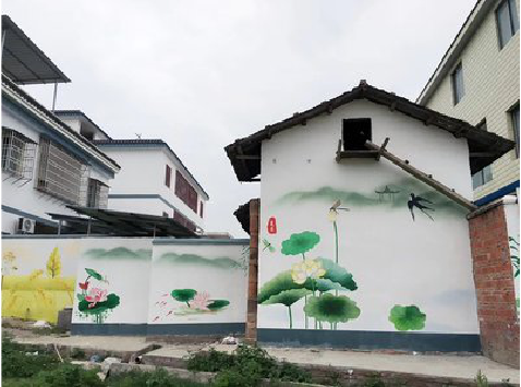 青田室外墙绘-从选材到保养。
