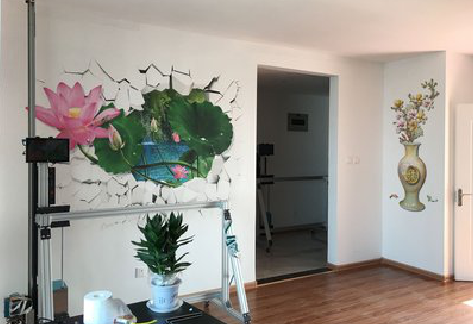 青田墙体彩绘相比墙纸的优势。