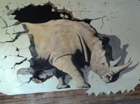 青田在墙绘中,如何绘制3D效果?